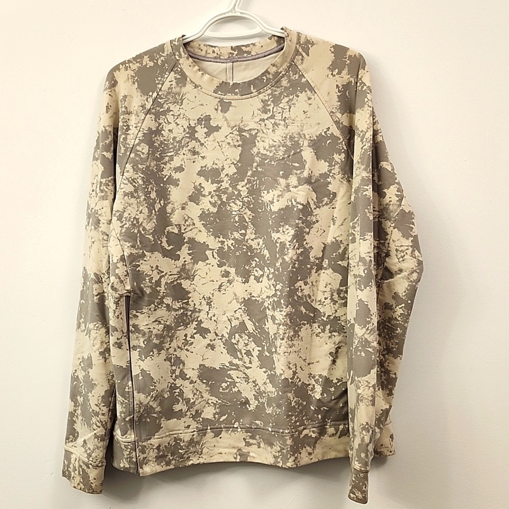 Men's Crewneck Sweater in Desert Camo